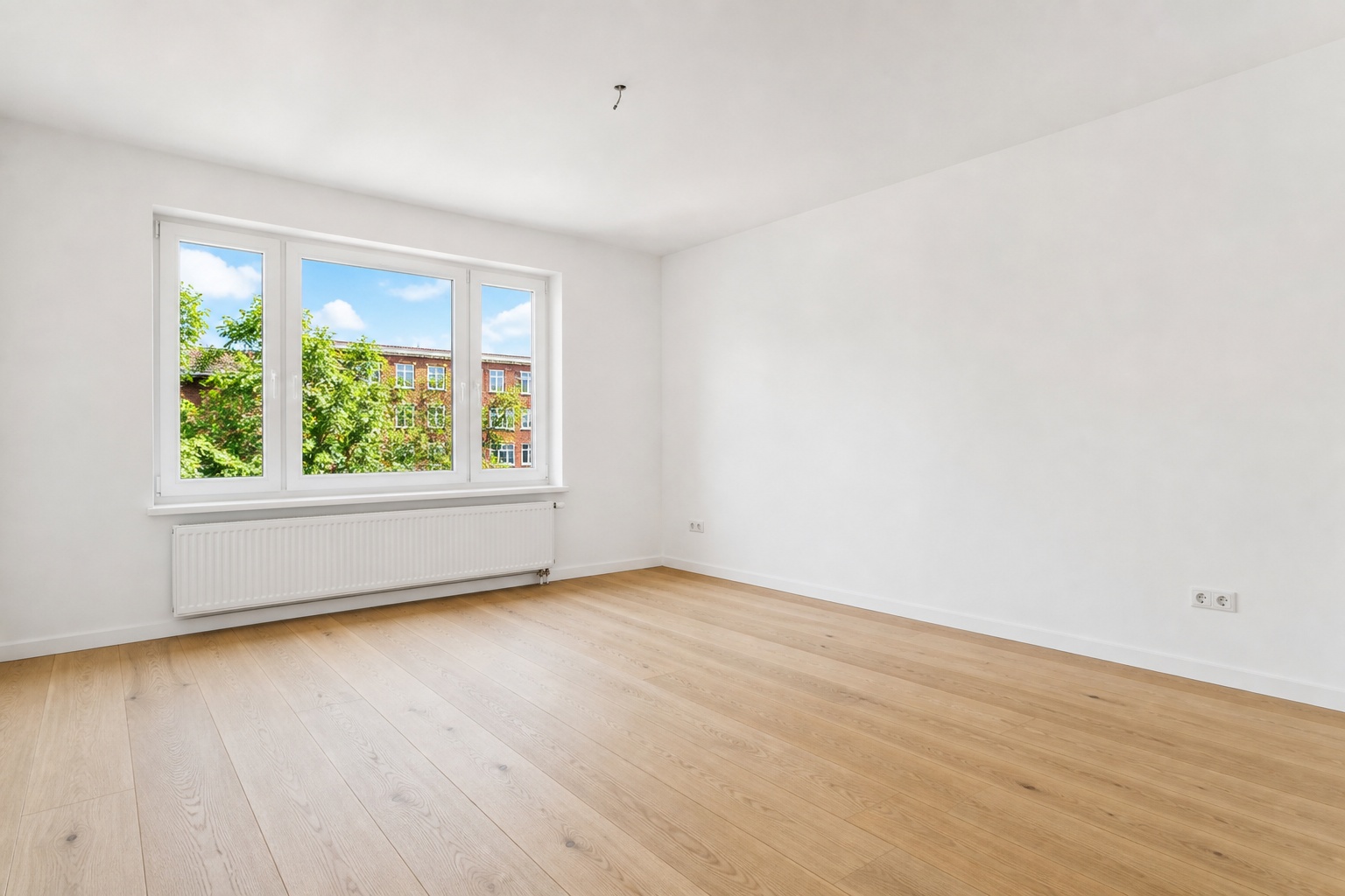 Staged room